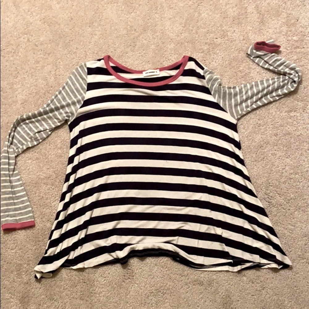 Striped Longsleeve Tee